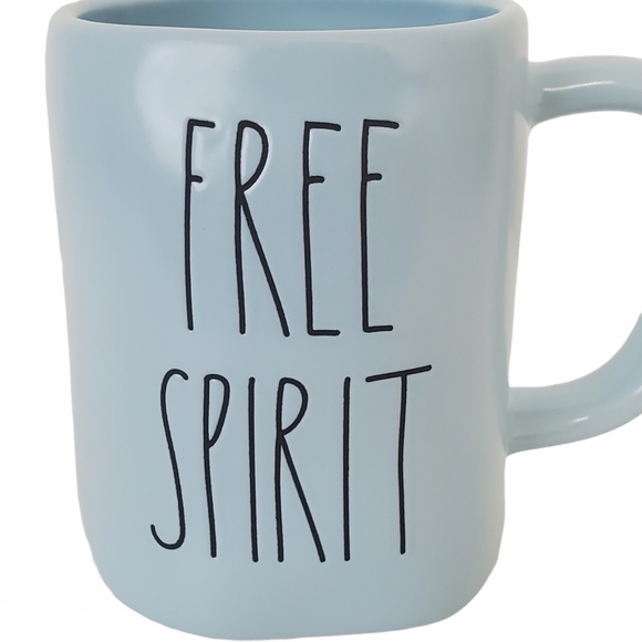 Rae Dunn Artisan Mug Pair- DREAMER & FREE SPIRIT - Picture 2 of 7